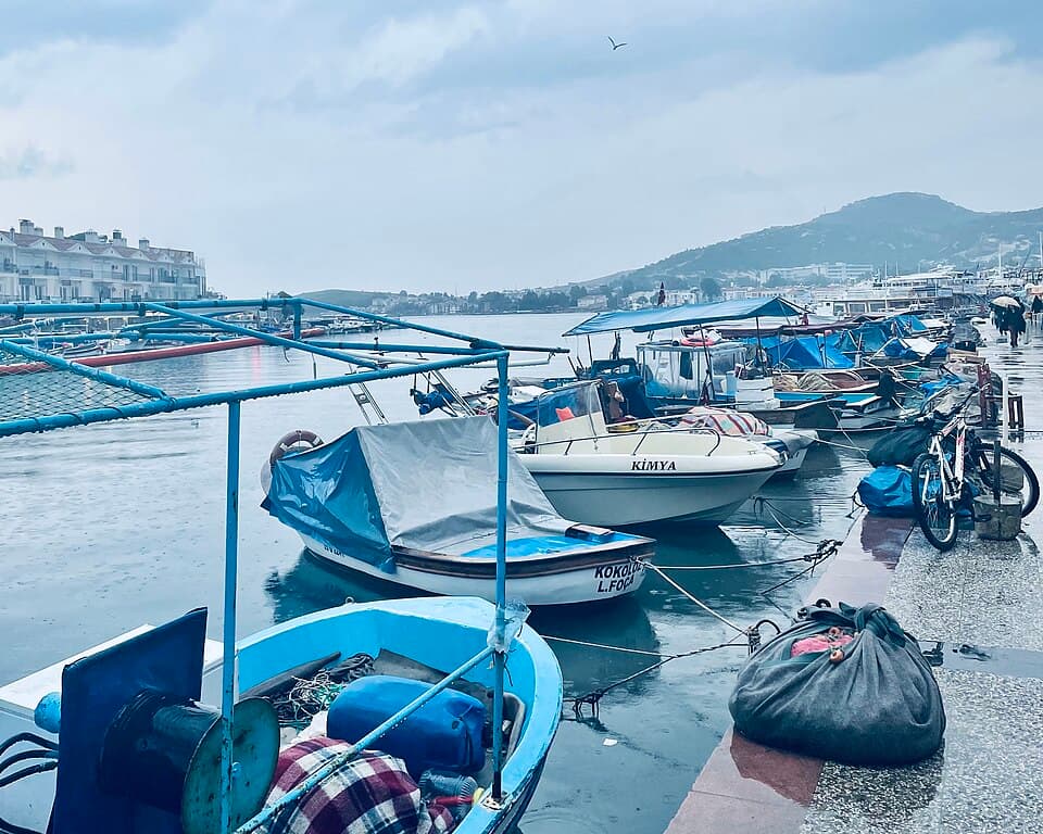 Abri de pêche de l'ancienne Foça