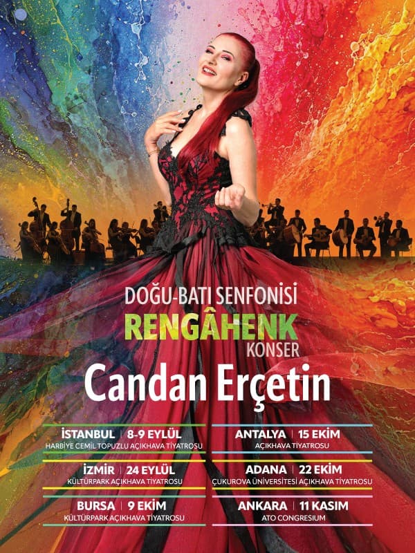 Candan Erçetin - Doğu Batı Senfonisi - Rengâhenk Konser